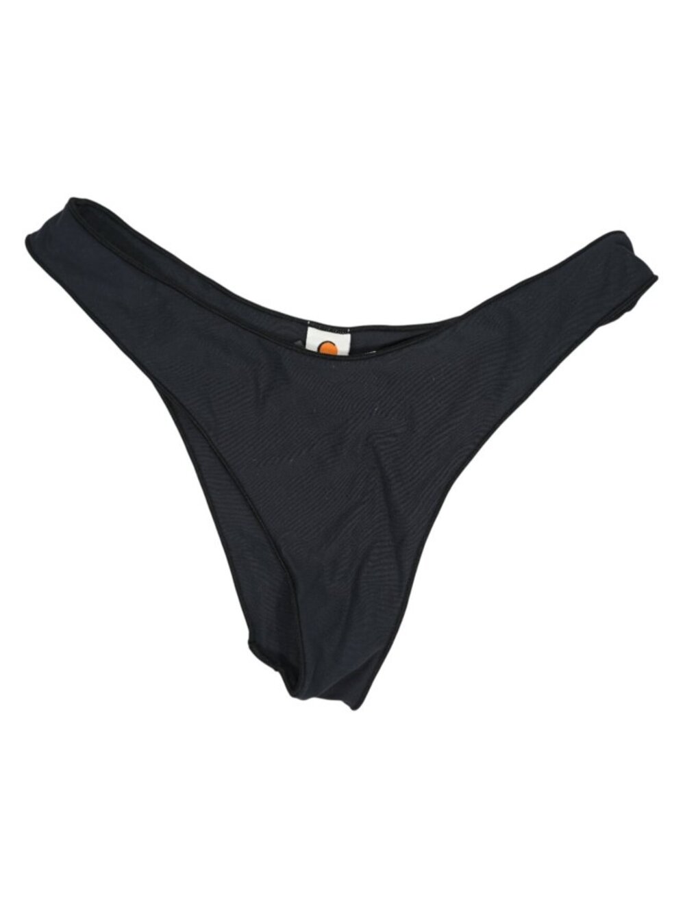 Tropic of C Curve Bikini Bottoms in Black